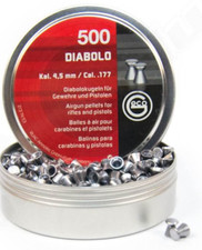 500 pallini diana superdiabolo per carabina aria compressa cal 4.5mm piombini EU