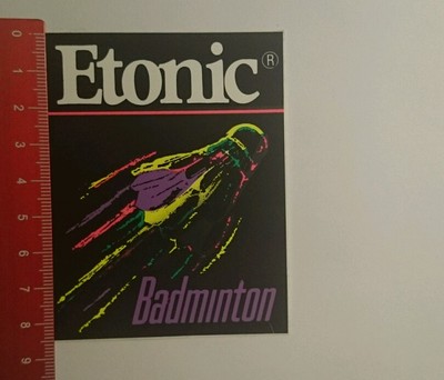 Aufkleber/Sticker: Etonic Badminton (280916100)