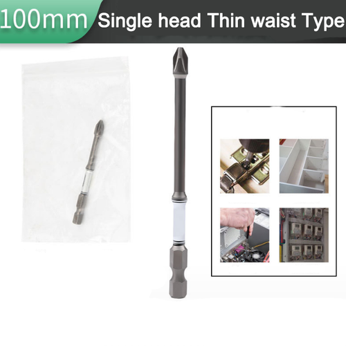 Screwdriver Batch Head S2 Magnetic PH2 Single/Double-ended Screwdriver 50-150mm - Picture 18 of 23