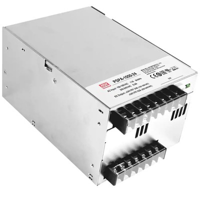 MeanWell Serie PSPA-1000, 1kW Industrie-Netzteile mit Active-PFC, 12/15/24/48V-