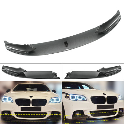 Frontspoiler Carbon Optik für BMW F10 F11 M-Paket 520d 525d 518 530 535 528 550i