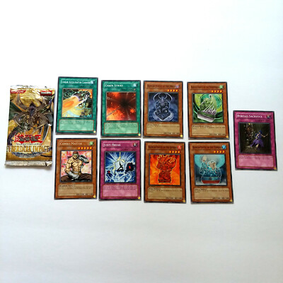 Yu-Gi-Oh! 1st Edition Cyberdark Impact Booster Pack OPENED Combo Master Rare