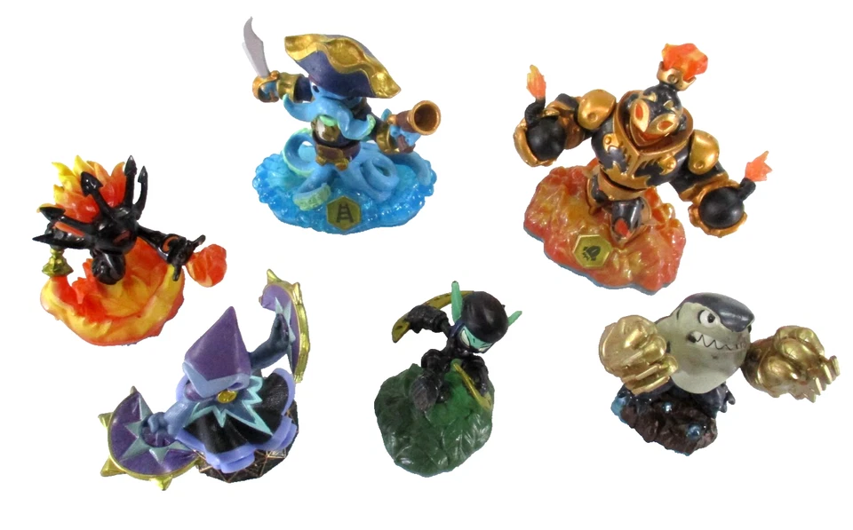 Skylanders Swap Force Action Figurines x6 2013 Activision Names in Description - Image 2 of 4