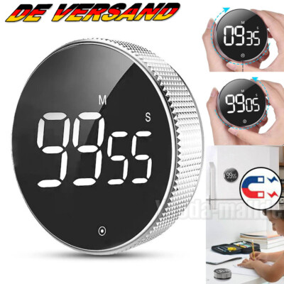 Kurzzeitmesser Digital Magnet Küchenuhr Eieruhr Küchentimer Stoppuhr Küche Timer