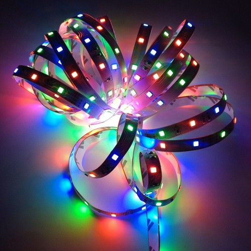 2835 RGB 5M DC12V Ribbon diode led Strips Light Flexible IR WIFI Controller - Picture 10 of 12