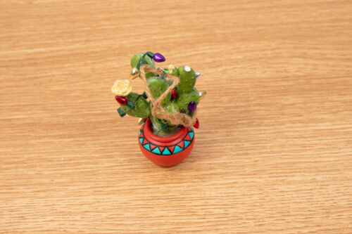 Tuscon Arizona Cactus Christmas Ornament - Picture 3 of 3