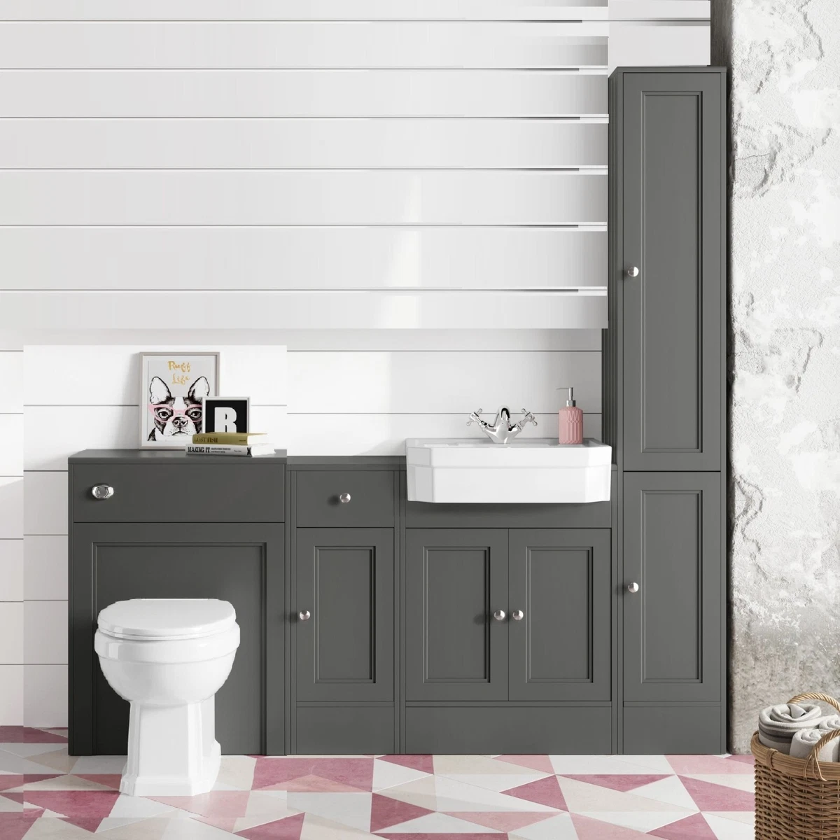 High cheap bathroom vanity