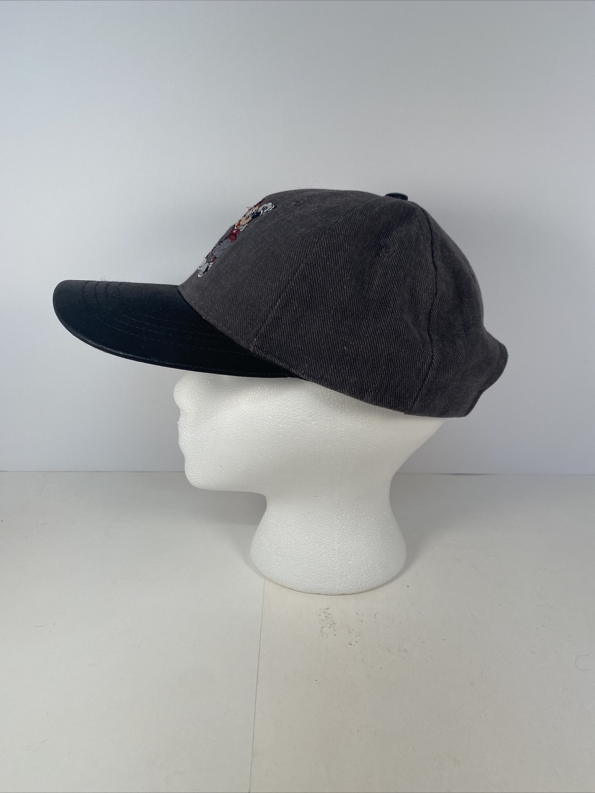 Mickey Mouse and Pluto Golf Hat Cap Walt Disney World Adjustable Gray eBay