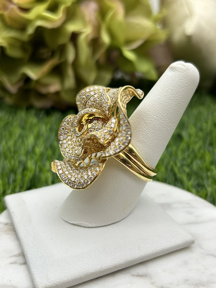 Discover 136+ engagement ring with rose flower best xkldase.edu.vn