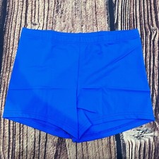 Weissman Women  s MT12469 Compression Shorts Size LA - Royal Blue