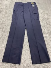 Flying Cross Pants Women 14 Short Navy Blue Uniform Cargo Tactical Utility NWT