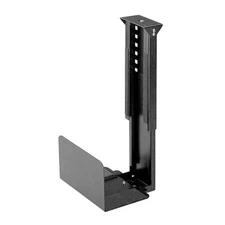 CS-10 Under Desktop Computer CPU Holder Bracket - Office Space Saving Design NEW