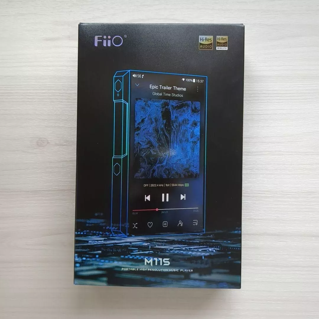 FiiO M11S Portable Digital Audio Player DAP Snapdragon 660 4th Generation Black