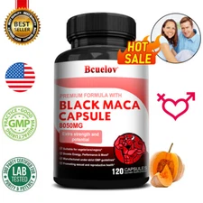 Black Maca - High Strength Maca 8050 Mg - 30 To120 Capsules