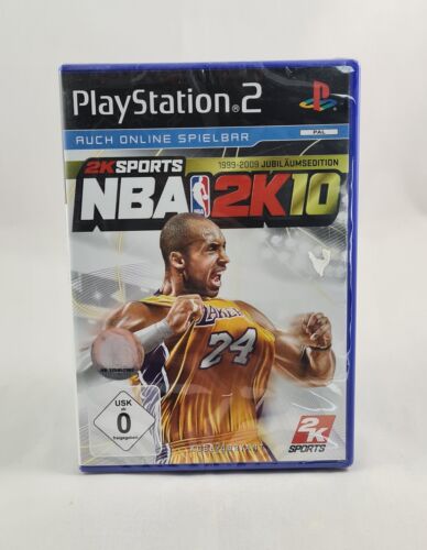 NBA 2K10 Sony Playstation 2 PS2 NEU & VERSIEGELT  - Afbeelding 1 van 2