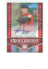 2012 Elite Extra Edition Franchise Futures Signatures #56 Adrian Sampson 042/180