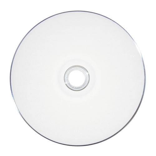 100 16X White Inkjet HUB Printable DVD-R DVDR Recordable Disc 4.7GB | eBay