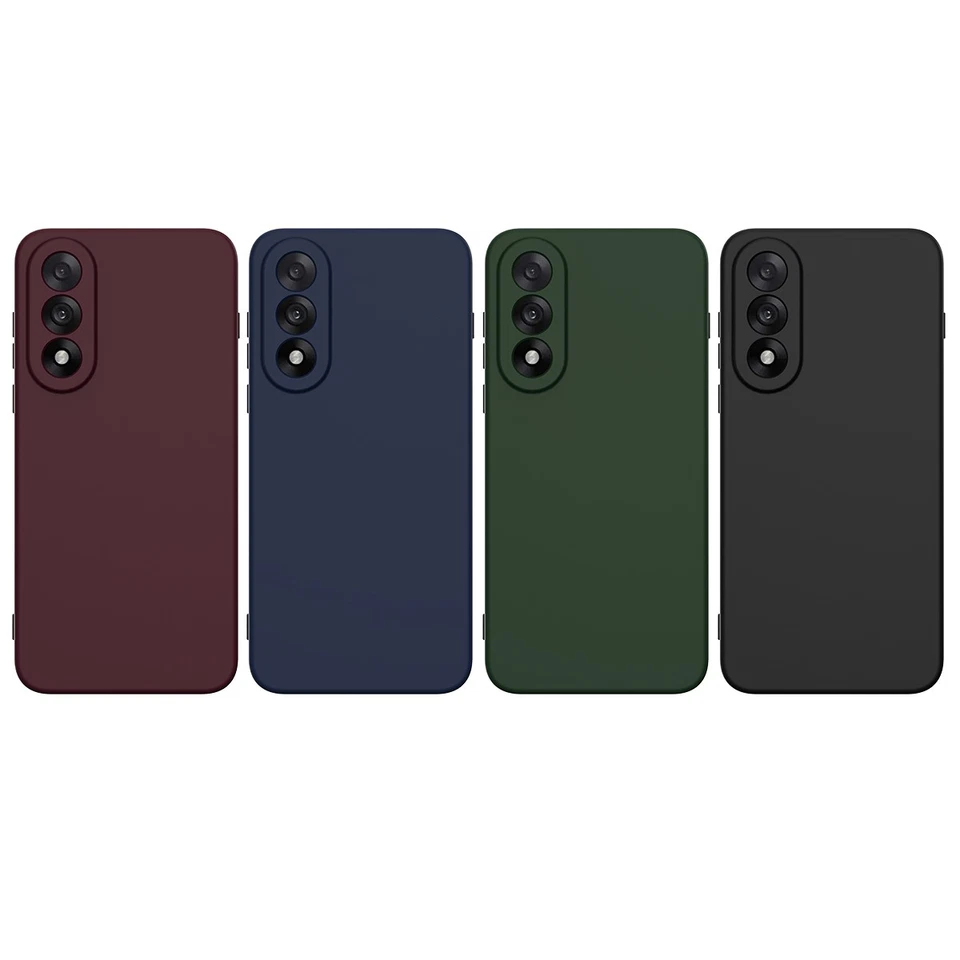 Fo OnePlus Nord 5, Luxury Skin Touch Feel Liquid Silicone Magnetic Cover Case - Image 2 of 4