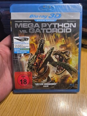 Mega Python VS. Gatoroid 3D [Blu-ray] OVP