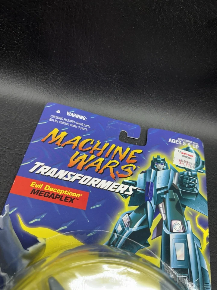 Transformers Machine Wars MEGAPLEX Kenner New Sealed Decepticon 1996 Hasbro - Image 3 of 4