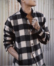 Padilla Peril Checkered Plaid Jacket Size Medium