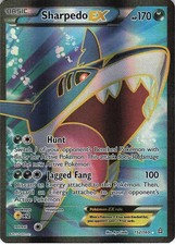 Sharpedo EX (152 Full Art) Holo Ultra Rare XY - Primal Clash 152/160 LP on eBay
