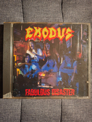 Exodus - Fabulous Disaster CD 1988 first press