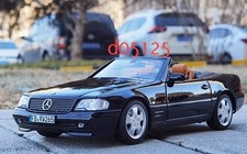 Mercedes-Benz NOREV 1:18 1999 Convertible R129 SL500 Classic Car Diecast Model