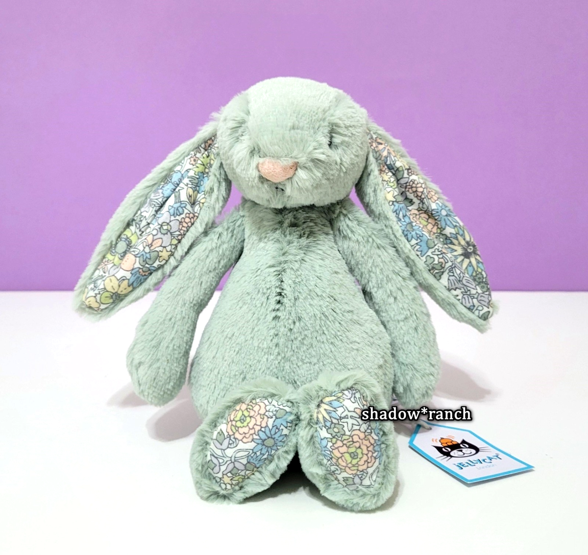 Jellycat BLOSSOM SAGE BUNNY - Small 8