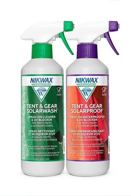 Nikwax Tent & Gear Care Tent & Gear Duo Pack
