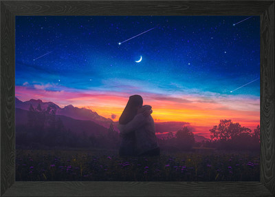 Lag ja gale Framed Wall Art Poster Canvas Print Picture