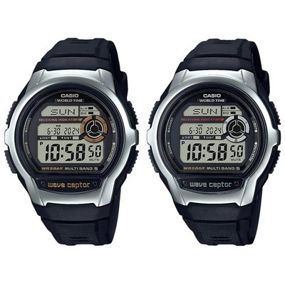 Casio Wave Ceptor Herren Funkuhr Super Illuminator WV-M60R Japan