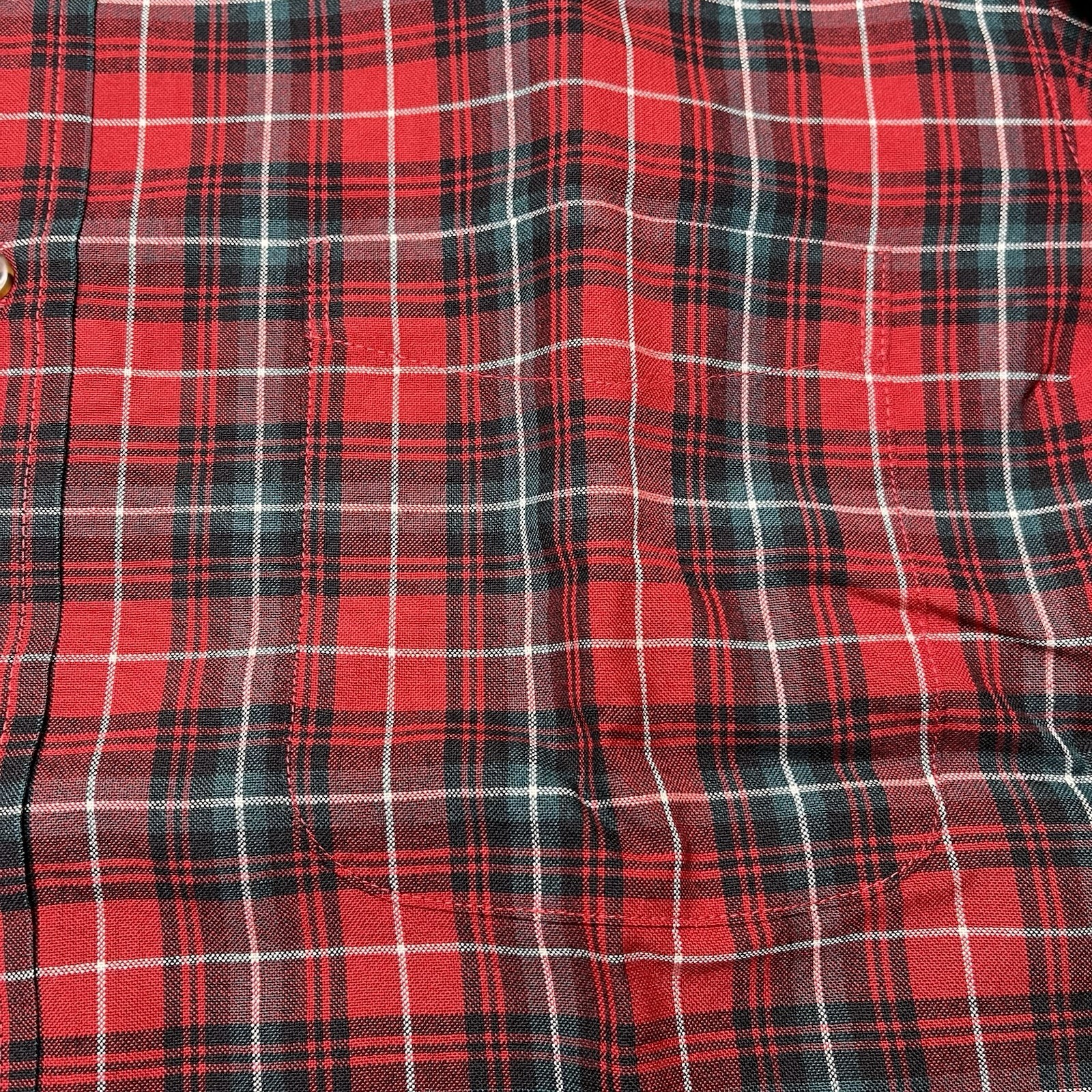 Pendleton Button Shirt Worsted Wool Plaid O'Neill… - image 5