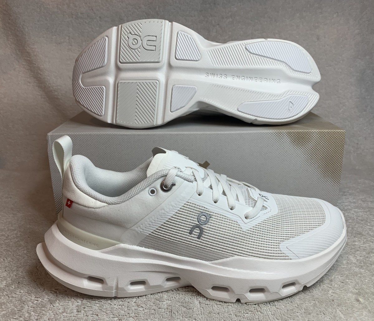 ON CLOUDPULSE NEXT TRAINING SNEAKERS WOMENS SZ 6.5 WHITE ICE