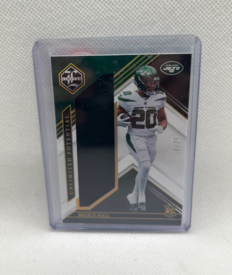 2022 Panini Limited - Unlimited Potential Breece Hall #LP-BHA Spotlight Gold /75