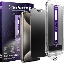 2PCS Matte Privacy Screen Protector for iPhone 15 Pro Max 6.1 Inch Anti-Spy  An