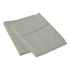 800 Thread Count Cotton Pillowcases 100 Long Staple Cotton Sateen King Silver