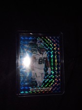 2023 Panini Mosaic - Quinnen Williams #77 Reactive Blue Mosaic Prizm