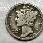 *Saturday Special*  1918-D MERCURY SILVER DIME ACTUAL COIN Get More Today & Save