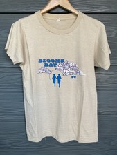True Vintage 80s Bloomsday 1980 Marathon T-Shirt Mens L Thin Soft Spokane WA USA