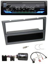 JVC Bluetooth DAB USB Lenkrad Autoradio für Opel Corsa C 2000-04 charcoal