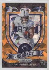 2021 Panini Prizm Draft Picks Crusade Orange Ice Prizm Pat Freiermuth #173 0w27