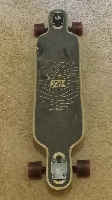 Db Longboard 42" 40 Oceans Surfskate Slightly Used Condition