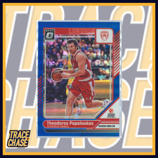 2024-25 Panini Donruss EuroLeague BK Theodoros Papaloukas Optic Blue 49/49 #166