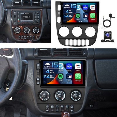 Für Mercedes-Benz M-Klasse W163 ML 350 320 Autoradio Android 15 Carplay BT 4+64G