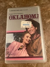 Oklahoma! Betamax Tape CBS Fox Video 1984 7020 Shirley Jones Rod Steiger