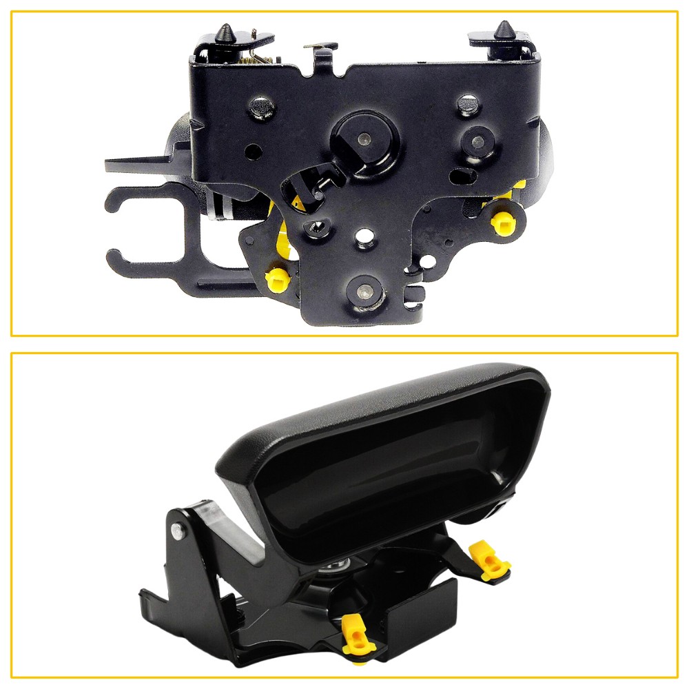 Tailgate Tail Gate Handle Black Rear for 02-06 Chevy Avalanche