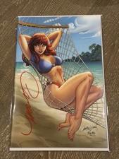 2026 Marvel Swimsuit Special #1 Virgin Mary Jane J Scott Campbell SIGNED