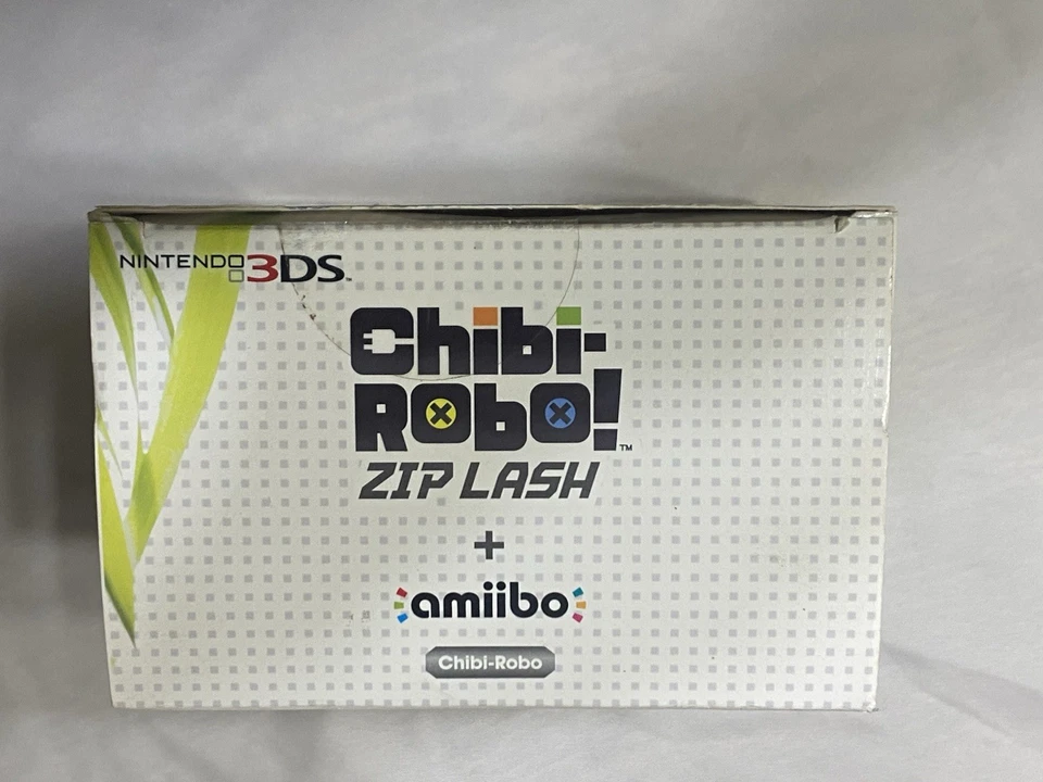Chibi-Robo! Juego de caja de pestañas con cremallera con amiibo Chibi-Robo (3DS) NUEVO Foto 3 de 4