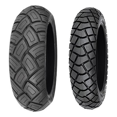 PAAR MOTORRADREIFEN DELI TYRE 100/80-10 53L SC-103 + 100/90-10 56J S-223